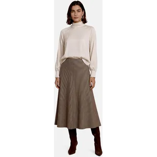 Zero Satinbluse Beige 40