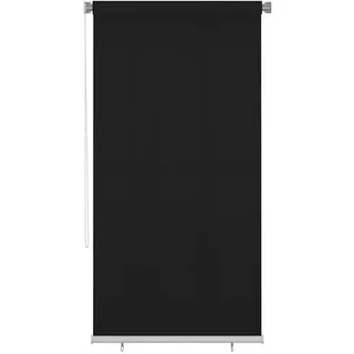 vidaXL Rollo Humfried 120 x 230 cm Schwarz