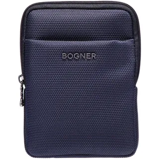 Bogner Keystone Frank Umhängetasche Leder/Nylon Dark Blue