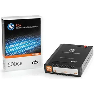 HP HPE RDX Removable Cartridge (LTO, 500 GB - Black