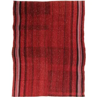 Nain Trading Orientteppich Kelim Fars Antik 184x235 Handgewebter Orientteppich / Perserteppich, rechteckig, Höhe: 5 mm rot