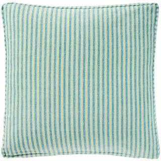 IB Laursen Boxkissenbezug Linea - Gestreift, 45 x 45 cm, hellgrün
