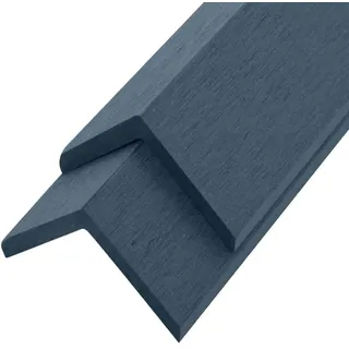 Home Deluxe Abschlussleiste, Anthrazit, Kunststoff, 4.5x4.5x110 cm, Gartenzubehör, Terrassen- - Balkonböden, Terrassenfliesen