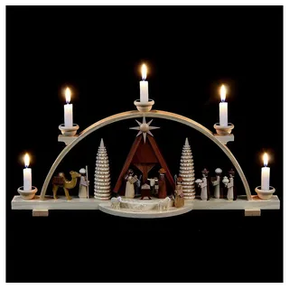 Müller GmbH Schwibbogen Christi Geburt 47 x 10 x 20 cm
