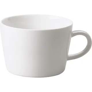 Kahla Kahla, 395119A90039C Five Senses Café au lait-Tasse 0,45 l | weiße Kaffeetasse 450 ml, aus Porzellan
