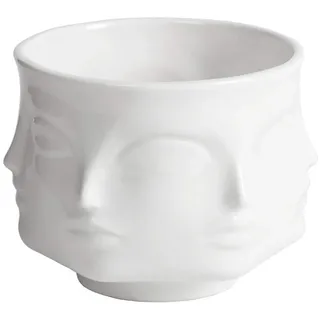 Raumdekor Jonathan Adler Dora Maar Musa Vase Blumentöpfe Pflanzer Muse Noir Dora Maar Salatschüssel/Kerzenständer/Pflanz für Zuhause (Color : White Pot)