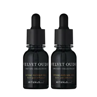 Rituals Raumduft Rituals Velvet Oudh Refill Nachfüllöl 2er Set (Praktisches 2er Nachfüll-Set für langanhaltenden Raumduft, 1-St) weiß