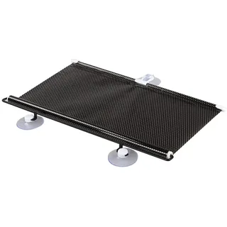 Sonakia Verdunkelungsrollos Mit Saugnäpfen, Fensterrollo Rollo Dachfenster, Sonnenschutzrollos Ohne Bohren, Schwarze Fenster Jalousien in Breite 40/45/50/58/68cm,45x125cm/18 * 49in