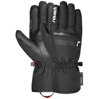 Reusch Winter Glove All Finger Touch Skihandschuhe Silber/Schwarz 8