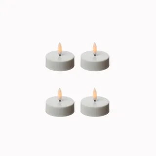441 LED Maxi Teelichter 5,8 cm 4 St. weiß