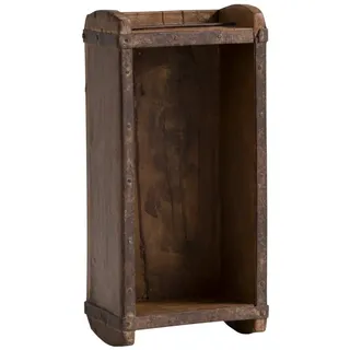 Woodkings Ziegelform Wandregal 40 x 20 x 15 cm Braun