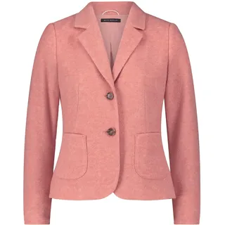 Betty Barclay Damen Wollblazer mit aufgesetzten Taschen Ash Rose,44 - 44