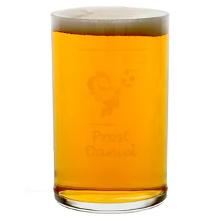 Bierglas, Bierkrug, Weizenglas mit Gravur Wunsch-Motiv und Wunsch-Name, Text personalisiert, Geschenkidee für Bierfreunde, Glas: :Altbier 0.2l
