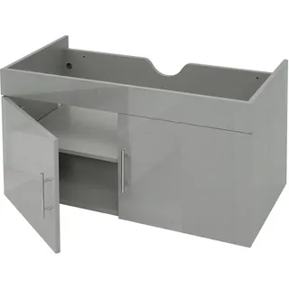 MCW Waschbeckenunterschrank grau
