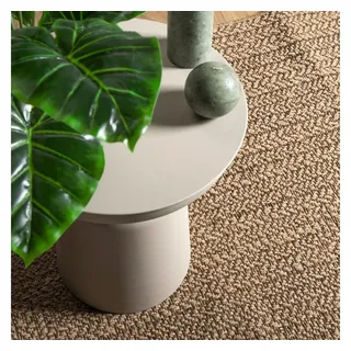 vidaXL ZIZUR Juteteppich 140 x 200 cm Jute-Optik