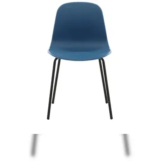 VCM Artic Esszimmerstuhl blau schwarz