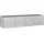 320 x 80 x 77 cm Silber
