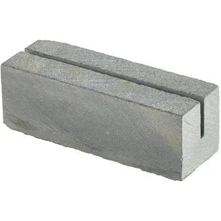 Kartenhalter länglich, Schiefer - 9x3x3cm"