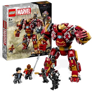 LEGO Marvel Hulkbuster: Der Kampf von Wakanda, Avengers Infinty War Spielzeug mit Bruce Banner Minifigur, Action-Figur für Kinder ab 8 Jahren 76247