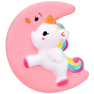 Festivalartikel Spielfigur Verschiedene Typen Antistress Squish Perfektes Geschenk für Ihr Kind!, (1-tlg) bunt Einhorn