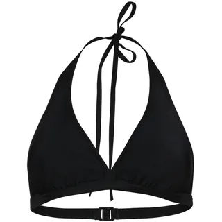 Stuf Damen Solid 1-L Neckholder Bikini Top schwarz 38