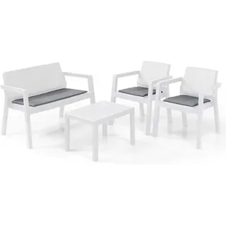 Iperbriko - Outdoor-lounge-set Emily Lounge Weiß Keter