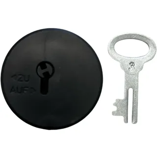 Schloss Spardose 39mm mit Schlüssel - NEU