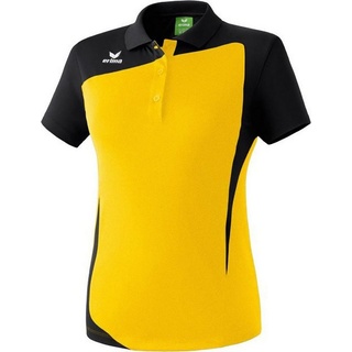 Erima Poloshirt CLUB 1900 Damen Teamsport T-Shirt Polo Shirt Freizeit Kurzarm gelb|schwarz 34