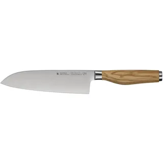 WMF Grand Wood Santokumesser 18 cm Braun/ Silber