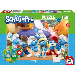 Schmidt Spiele Die Schlümpfe - Schlumpfige Freunde, 56524