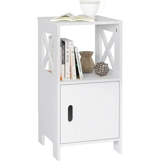 Woltu Nachtschrank 30 x 60 x 30 cm Weiß