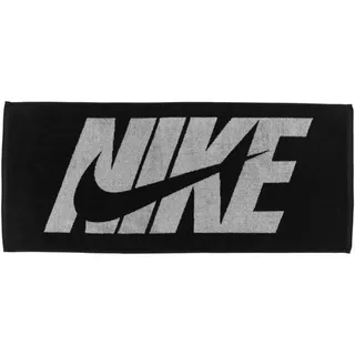 Nike Jacquard Handtuch 50 x 100 cm black/white
