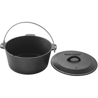 Dutch Oven Gusseisen Brotbacktopf Kochtopf Schmortopf Camp Chef DO 10" ohne Füße