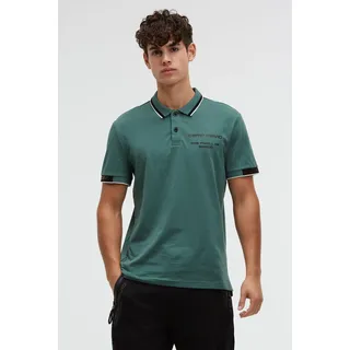 Camp David Poloshirt grün S