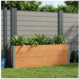 vidaXL Hochbeet 200 x 30 x 72 cm Braun