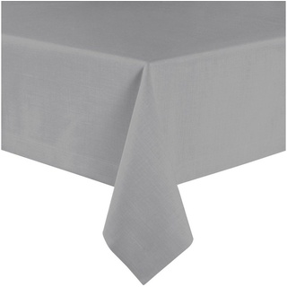 sander table + home Tischdecke Tischdecke "Loft" (1-tlg), fleckabweisend Uni grau|silberfarben