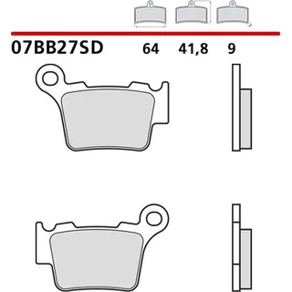 Brembo Sinterbremsbeläge - - One Size