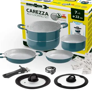 Brunner Carezza Topf-Set 7-tlg. Pfanne + Kochtopf