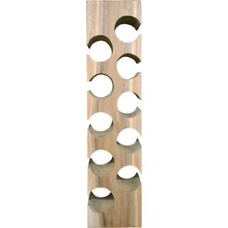 SIT Möbel Weinregal 18 x 21 x 87 cm Beige