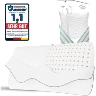 UNSER UNTERWEGSKISSEN: hERZtal Orthopädisches Reisekissen - 40x25x10 cm