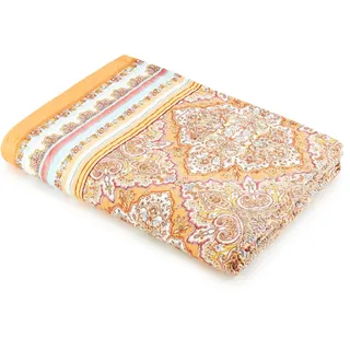 Bassetti MARECHIARO Tagesdecke aus 100% Baumwolle in der Farbe Orange O1, Maße: 265x255 cm - 9328502