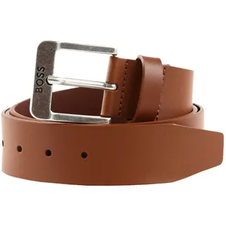 Boss Herrengürtel Büffelleder braun 85