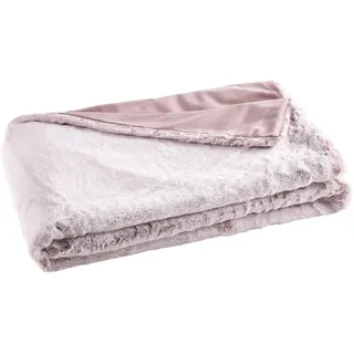 Schöner Wohnen Cozy Kuscheldecke 130 x 170 cm Rosa