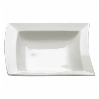 Maxwell & Williams Suppenteller Sway Tief 17 cm weiß