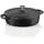 28 cm rund flach schwarz