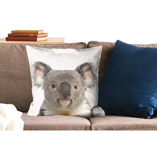 MuchoWow Dekokissen Koala - Koala Bär - Mädchen - Jungen - Tiere, Kissenbezüge, Kissenhülle, Deko Kissenbezug, Kissen, 50x50 cm bunt 50 cm x 15 cm x 50 cm
