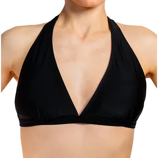 Aquarti Triangel-Bikini Damen Schwarz 40 Cup C