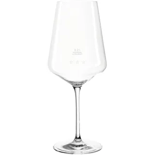 LEONARDO HOME Rotweingläser Puccini Gastro-Edition, Geeichte Weingläser mit 0,2 l - Eichung und 0,1 l - Hilfslinie, Randvollfüllung 750 ml, Genormte Gläser für Hotel & Gastronomie, 60er Set