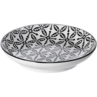 Ritzenhoff & Breker Takeo Leaves Schale flach Schwarz 10 cm