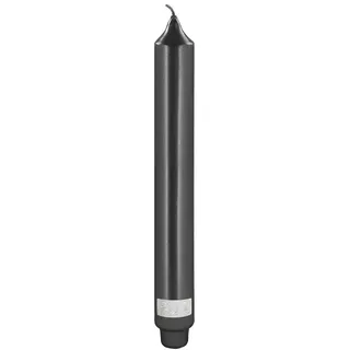 Stabkerze CANDLE - schwarz - DH 3x25 cm
